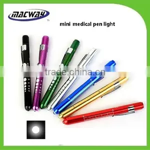Promotion Wholesale Pocket Clip Warm White Led Medical Pen Light thumbnail-1