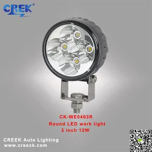 3 INCH 12W ROUND LED WORK LIGHT thumbnail-1