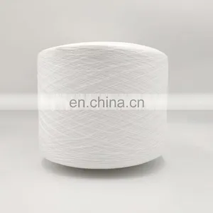 China Factory Hot Selling 100% Polyester Poly Poly Core Spun Sewing Thread Raw White thumbnail-2