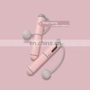 Outdoor Fitness Weight Electronic Counting Ropeless Skipping Rope thumbnail-2