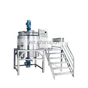 100L Hydraulic Lift Cosmetic Body Cream Lotion Shampoo Vacuum Mixer Emulsifier Ointment Mixer thumbnail-5