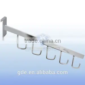 Metal Chrome Mesh Display Hook for Gridwall thumbnail-1