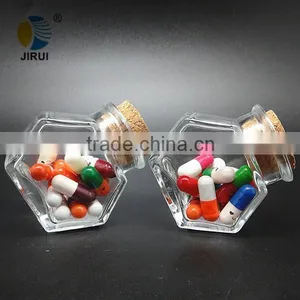 Glass Candy Jar With Cork & Glass Gift Jar thumbnail-2