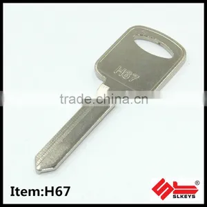 H67 High Quality Car Blank Key thumbnail-1
