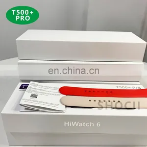 2021 Hot Sale T500+Pro Smartwatch Full Touch BT Call Heart Rate Blood Pressure Monitor Bracelet T500+Pro Smart Watch thumbnail-1