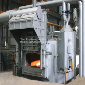 Industrial Furnace Wide Range of Applications Cost-effective Aluminum, Zinc, Lead and Copper Non-ferrous Metal Melting and Casting 6 Tons Melting Furnace thumbnail-3