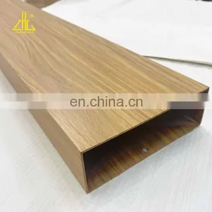 Aluminum Wooded Grain Profile/Aluminum Winbdow Extrusion/ Aluminum Door Frame Profile thumbnail-5