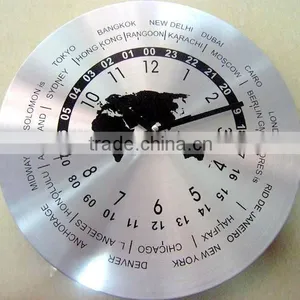 12 Inches, 30cm Aluminum Wall Clock thumbnail-1