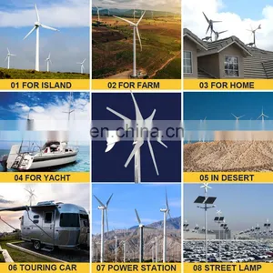Small Wind Power Generator Set\compact Wind Turbine Electricity Generator\sailboat Wind Generator thumbnail-5