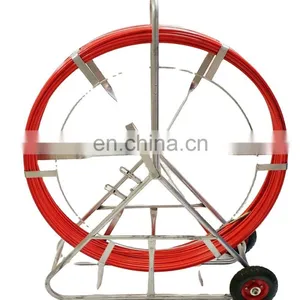 Underground Galvanized Steel Frame Duct Rod Fiber Glass Wire Cable Snake Running Rod Duct Rodder thumbnail-1