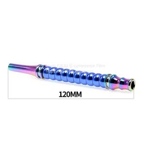 Smoking Pipe Metal Rainbow Color Alloy Smoking Pipe For Sell thumbnail-2