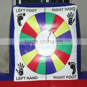 Hot Sale Giant Custom Inflatable Twister, Inflatable Twister Mattress, Cheap Inflatable Twister Game for Funny Games thumbnail-4