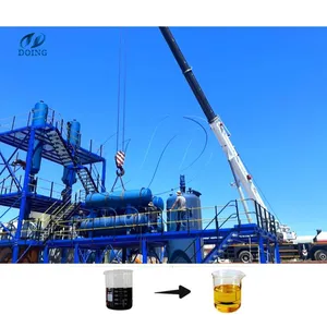 Overall Services Waste Motor Engine Oil to Diesel Distillation Machine Waste Oil Distillation Plant thumbnail-5