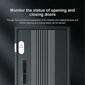 Anti-theft Wireless Door/Windows Sensor Wireless Door Contact Home Security Alarm thumbnail-3