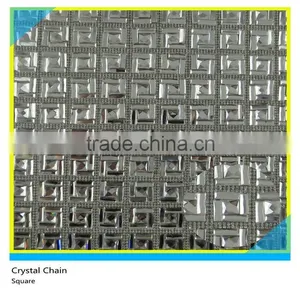24*40 cm Black Crystal Material Rhinestone Glue Sheet 5*15 mm Rectangle Shape thumbnail-6