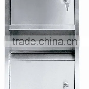 Stainless Steel Paper Holder Cabinet for Public Toilets Project Paper Holder SUS304/201#SS. thumbnail-1