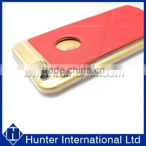 Soft Three Folds Leather Stand For IPhone Case thumbnail-4
