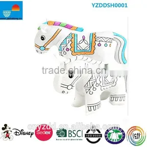 DIY Plush Horse/ Painting Toys/washable Plush Painting Toy thumbnail-1