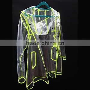 China Manufacture Transparent Ladies Raincoats Online thumbnail-1