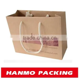 Printed Kraft Paper Bag Custom Made Order Factory Wholesale thumbnail-2