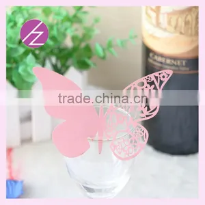 Hot Sale Paper Butterfly Place Card Decoration Wedding Wine Decoration Party Design Decoration China Supplier thumbnail-3