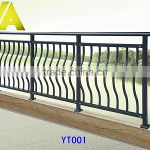 YT-001 2014 Top-selling Modern Wrought Iron/metal/steel Balcony Railing Designs thumbnail-1