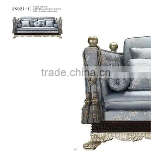 Foshan Luxury Antique European Style Furniture Living Room Solid Wood Hand Carved Sofa Design Furniture Sets thumbnail-3