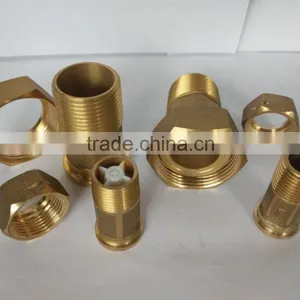 Brass Water Connection Coupling Fitting for Water Meter Connectors thumbnail-3
