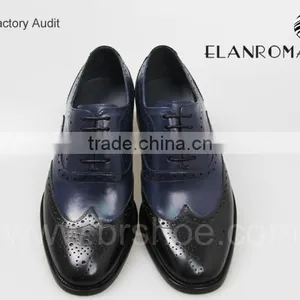 Newest Brogue Genuine Leather Men Shoes thumbnail-2