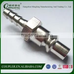 Hose Tail ARO Type Stainless Steel Threaded Hose Nipple Fitting thumbnail-1
