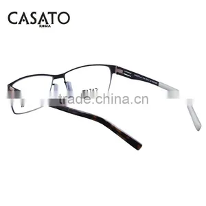 CASATO Modern Elastic Thin Stainless Steel Glasses With Myopia Lens thumbnail-3