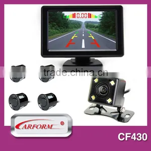 3.5 Inch TFT Bluetooth Reverse Car Parking Sensor With 120 Waterproof Reverse Camera thumbnail-1