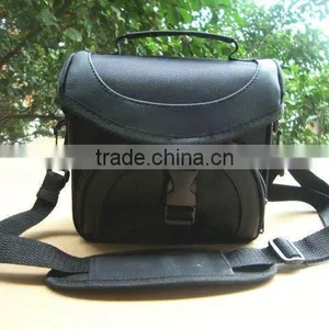 2016vintage Style Travel Shoulder Messenger Bag Nylon Black and Catton Lining Camera Bag thumbnail-1