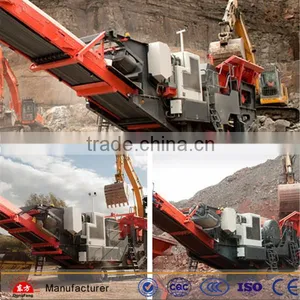 Mobile Crushing Plant, Mobile Cone Crusher, Mobile Cone Cruhser Station thumbnail-3