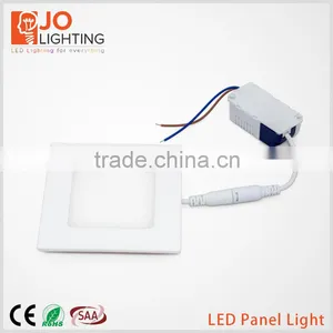 High Quality Ultra Slim 6W Square Shaped LED Recessed Panel Light thumbnail-6