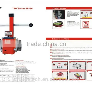 3D 4 Wheel Alignment, CE Certificated thumbnail-1