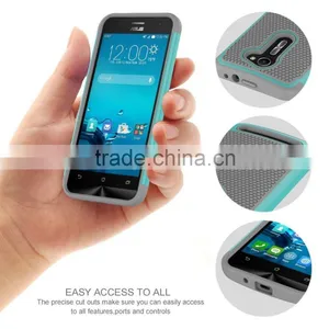 Keno Heavy Duty Rugged Back Cover For Asus Zenfone 2E Hybrid Phone Case thumbnail-2