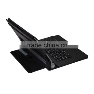 2016 High Quality Crazy Horse Tablet Case With Keyboard thumbnail-6
