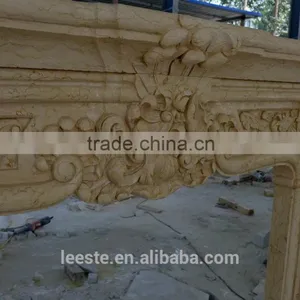 China High Quality Luxury Natural Stone Fireplaces thumbnail-4