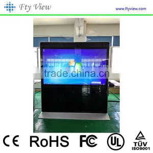 84 Inch Floor Standing Horizontal LCD Monitor LCD Digital Signage Player Advertising Player Supplier's Choice thumbnail-1