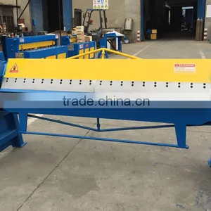 Metal Hand Folding Machine 2mm Aluminum Sheet Manual Bending Machinery For Sale thumbnail-3