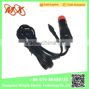 Hot Sell Universal 12v Car Cigarette Lighter With Cable Led Light Socket Car Adapter Plug thumbnail-2