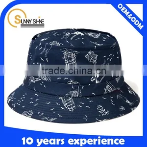 Custom National Characteristics Printed Bucket Hats Custom Floral Bucket Wholesale thumbnail-1