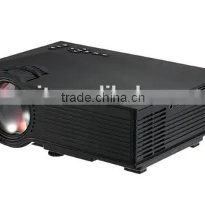 Multimedia 1200 Lumens WiFi Wireless Portable LCD LED Home Theater Projector Support 1080P With IR/USB/SD/HDMI/VGA thumbnail-2