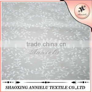 Elegant Leaves Design Wholesale Jacquard Polyester Fabric thumbnail-1