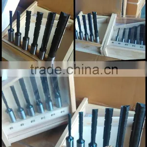 6 Pieces 16mm Shank Right Hand Rotataion 6 Piece Mortising Bit Sets For Woodworking thumbnail-1