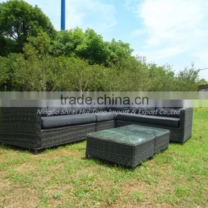 High Quality PE Rattan Garden Furniture thumbnail-1