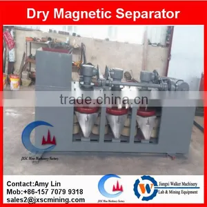 High Intensity Dry Magnetic Separator 3pc Disc Belt Type Magnetic Separation Machine thumbnail-1