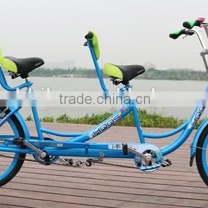 24 Inch Tandem Bike / Single Speed Tandem Bicycle / Aluminum Alloy Bike Frames thumbnail-1