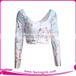 Hot Factory Price Cheap Wholesale Blank Plain Crop Tops Quality Choice thumbnail-1